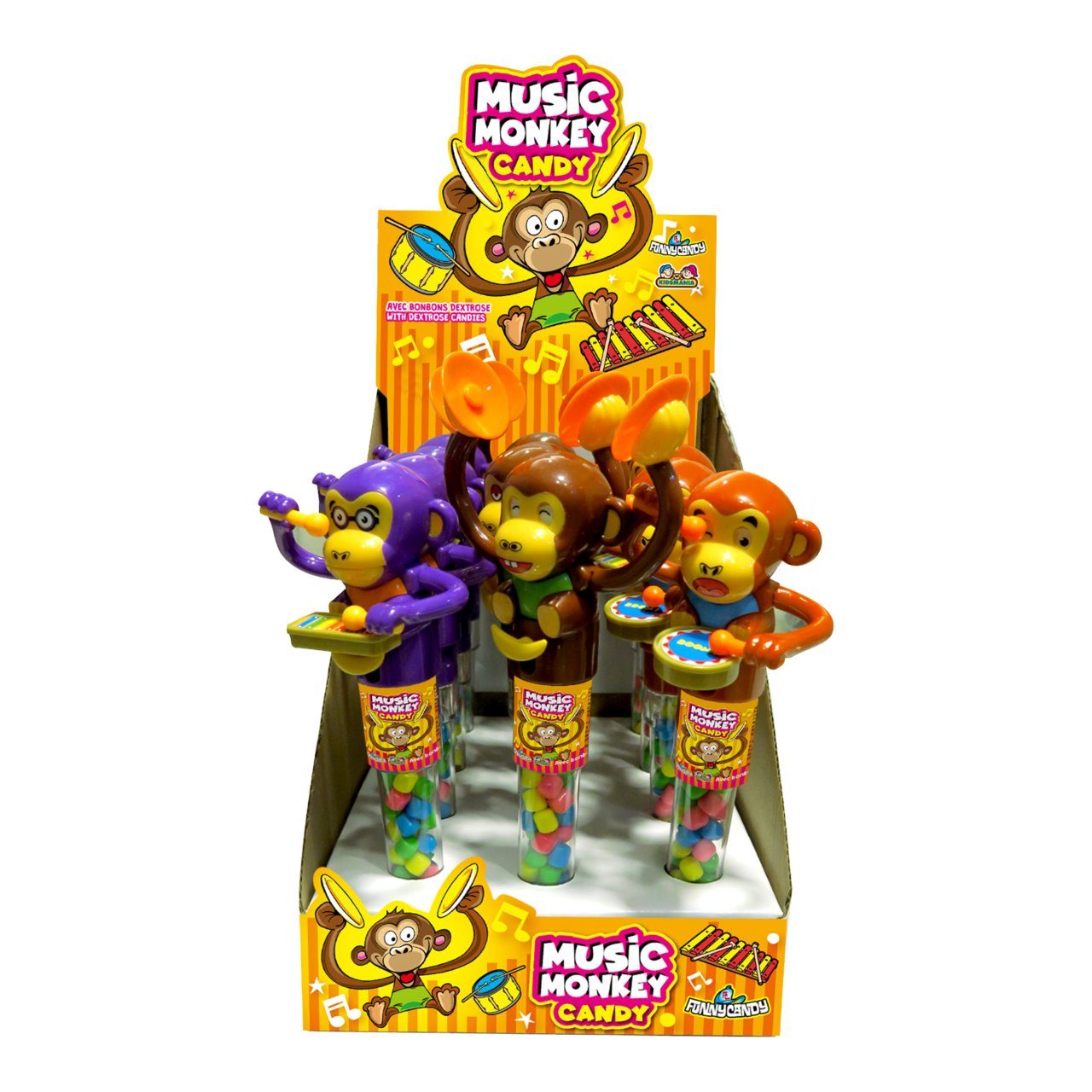 Music monkey candy