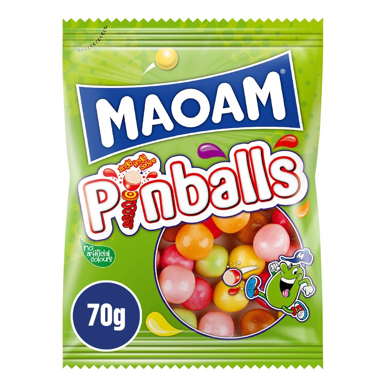 Fruitgom pinballs