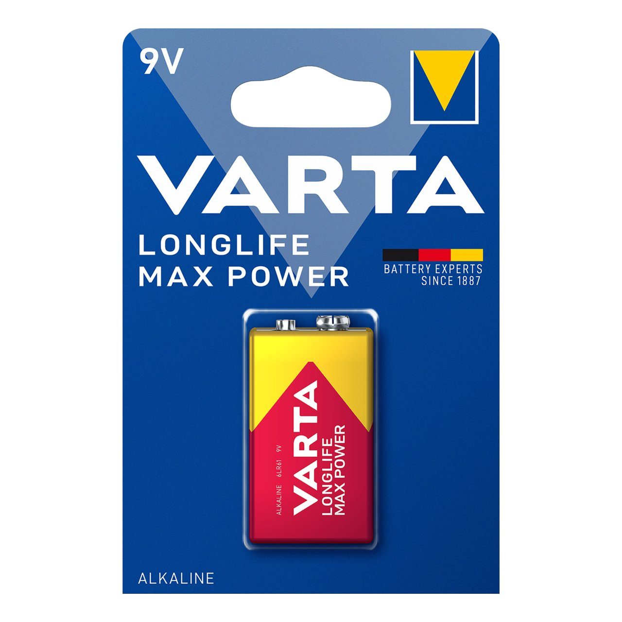 Batterijen longlife max power 9V 46