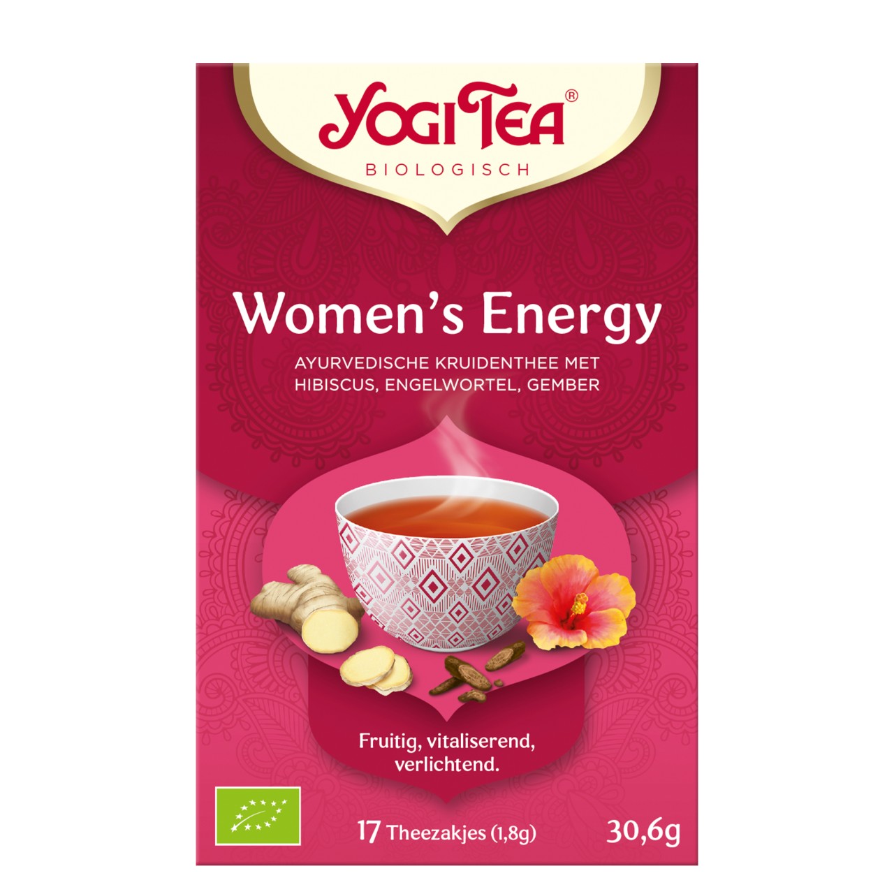 Yogi Tea womans energy Pakje 17 zakjes x gram