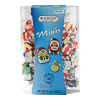 Melkchocolade mini's sneeuwpop-kerstman, FT