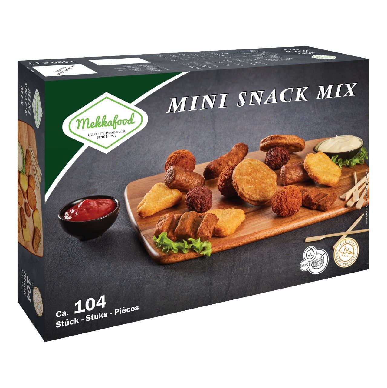 Mini snack mix