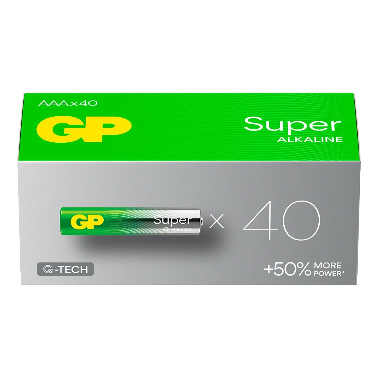 AAA batterijen GP alkaline super 40 stuks