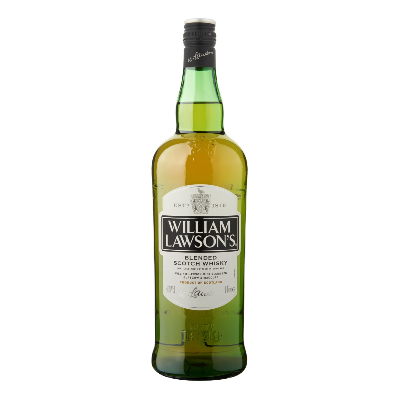 nationale vlag Vuiligheid Open William Lawson's Scotch whisky Fles 1 liter | dekweker.nl