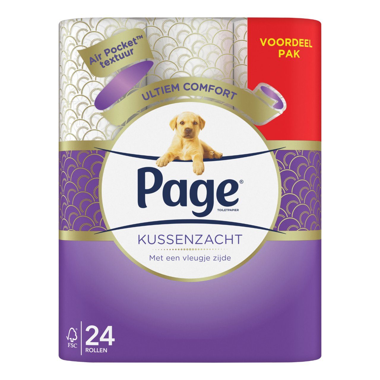 De onze maagpijn hoofdstuk Page Toiletpapier kussenzacht Pak 24 rollen | dekweker.nl
