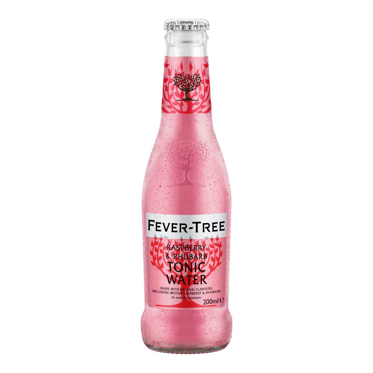 Rhubarb  Raspberry Tonic Water