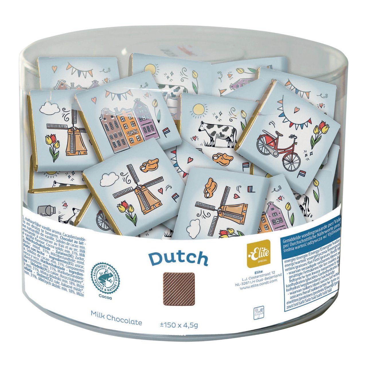 Dutch melk chocolade