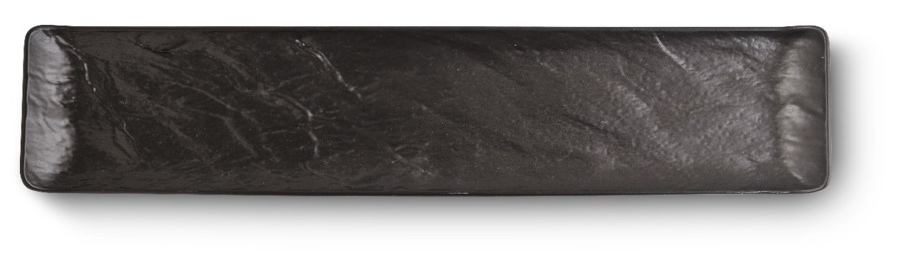 Livelli serveerschaal zwart 46 x 10 cm