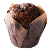 Muffin triple chocolate