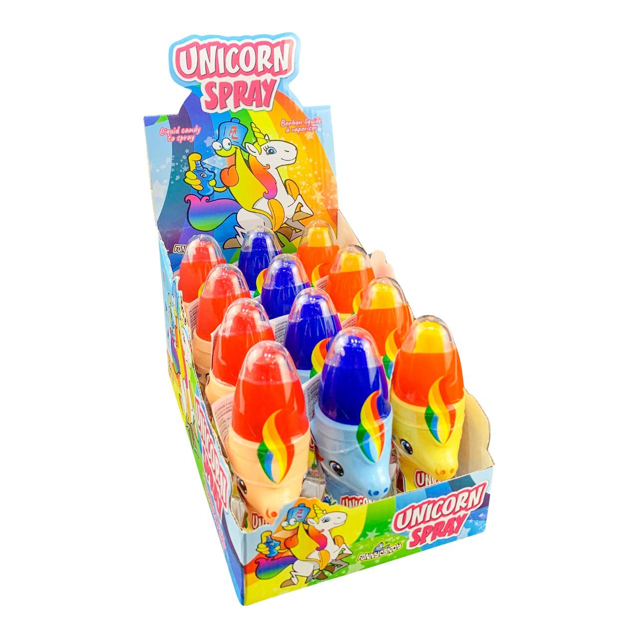 Unicorn candy spray