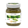 Genovese pesto met basilicum en extra vierge olijfolie