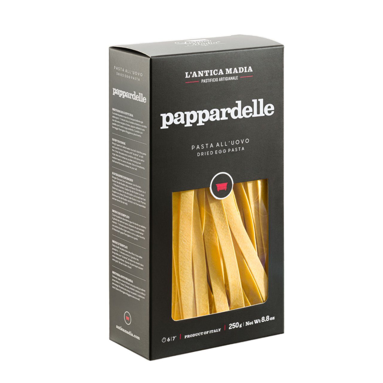 Pessimistisch wastafel filosofie Pasta l'Antica Madia Ei pasta pappardelle Pak 250 gram | dekweker.nl
