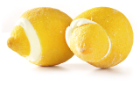 Citroen gevuld met citroenijs