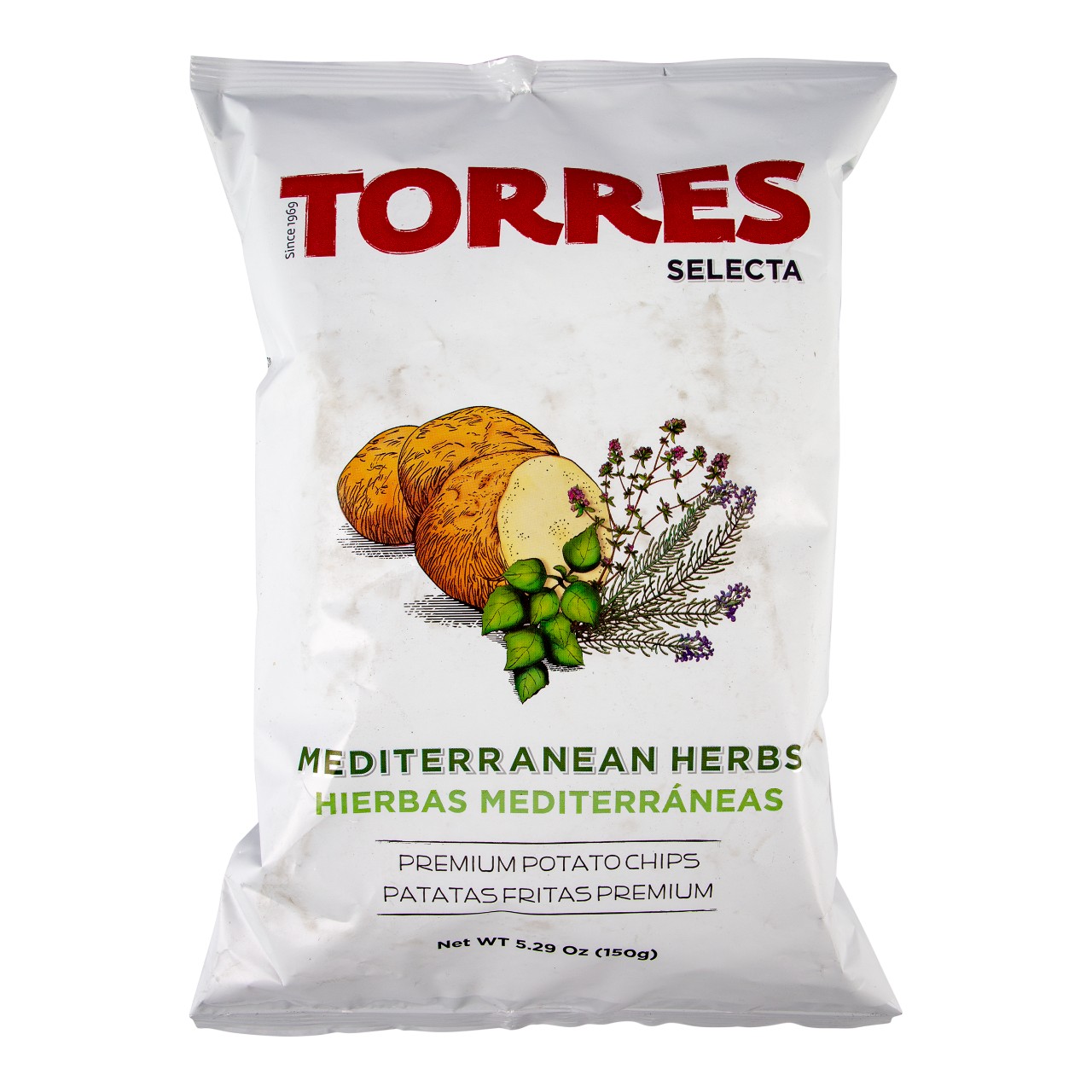 Chips mediterranean herbs