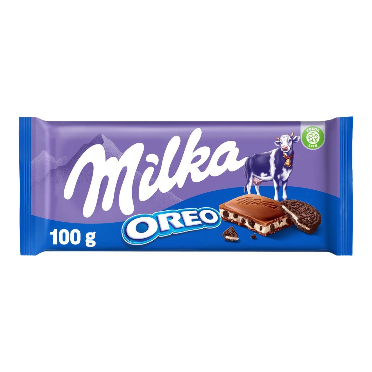 Chocolade tablet melk-oreo
