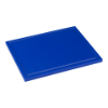 Snijplank met sapgeul, 1/2 GN blauw, 325 x 265 x 15 mm