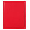 Snijplank met sapgeul, 1/2 GN rood, 325 x 265 x 15 mm