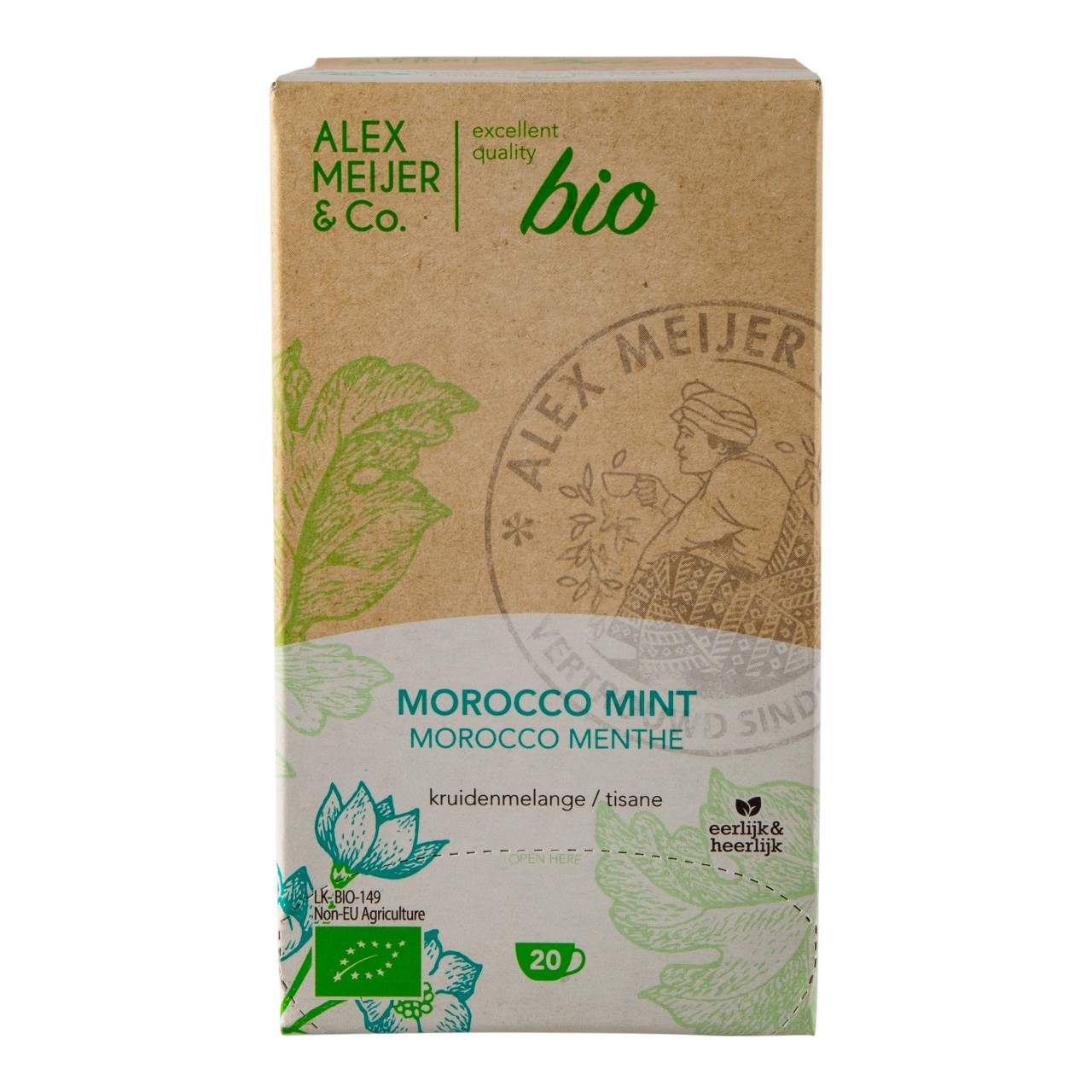 Thee morocco mint, BIO-FT
