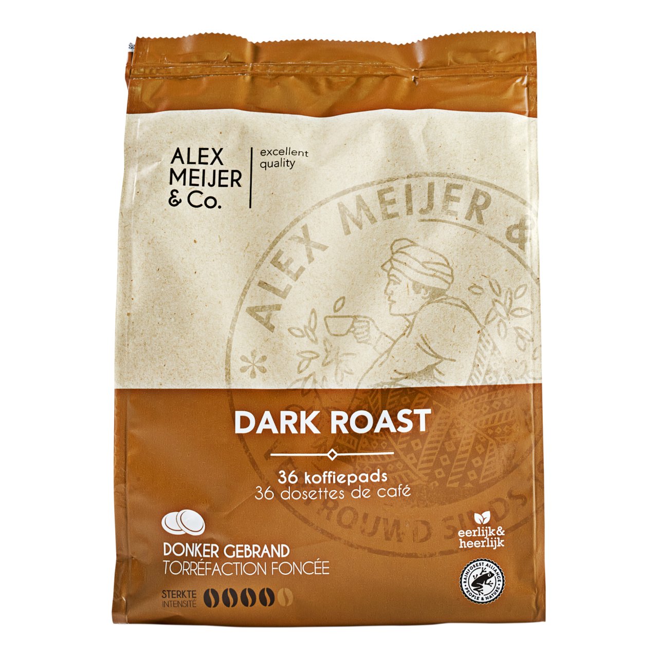 Koffiepads dark roast