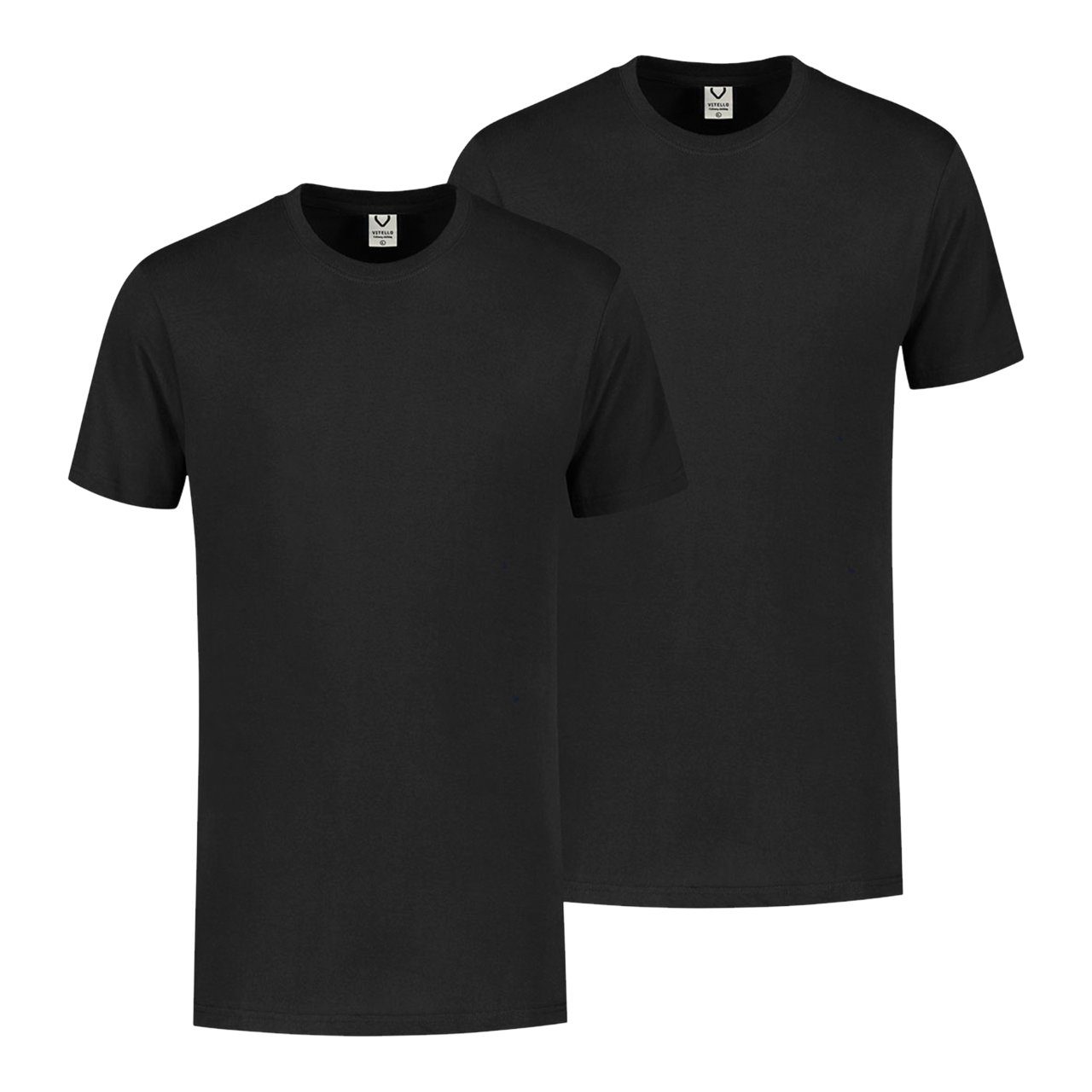 T-Shirt comfort fit S, zwart