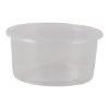 Cup rond 101 mm 250ml plastic transparant