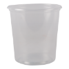 Cup rond 101 mm 500ml plastic transparant