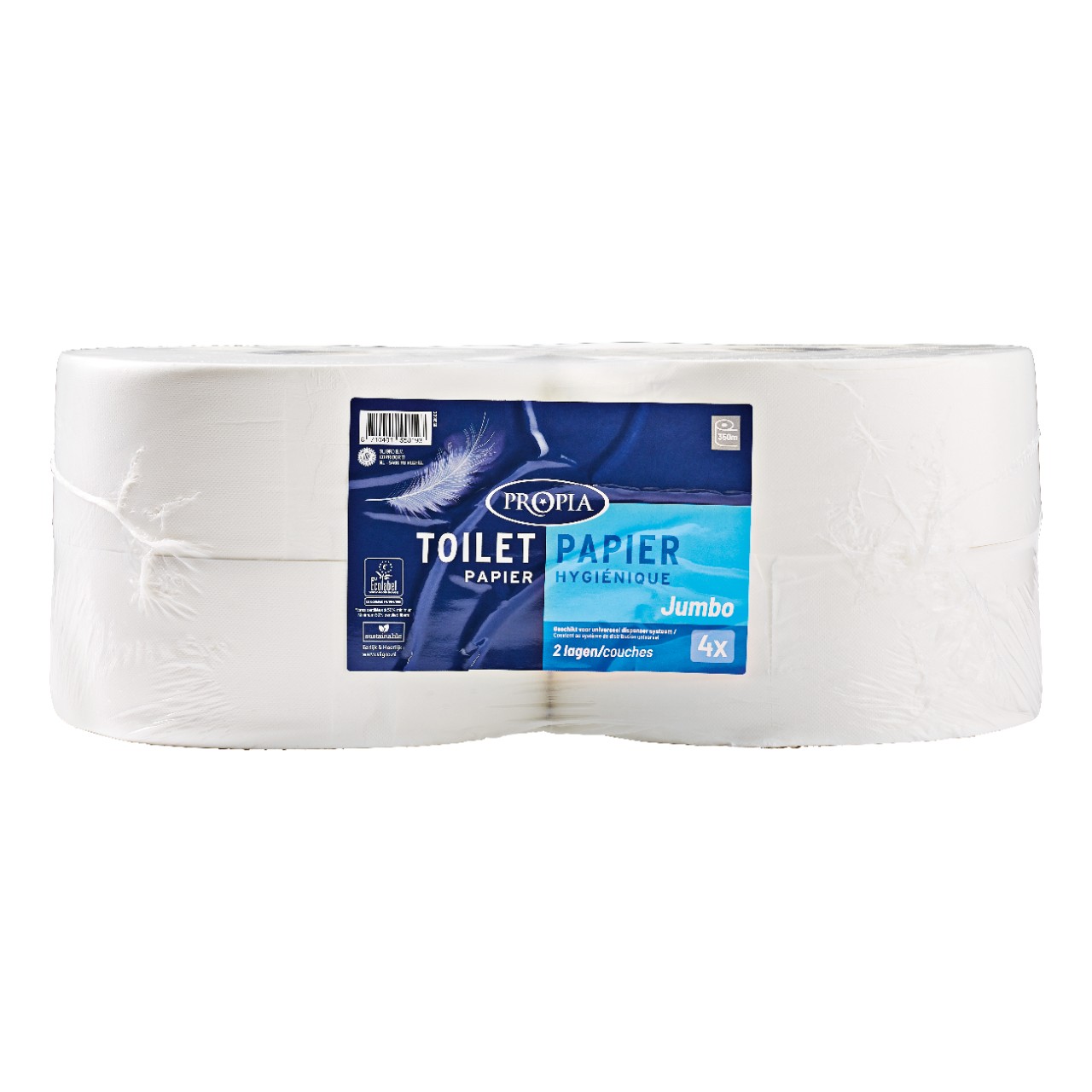 Toiletpapier jumbo 2-laags