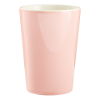 Melkbeker roze/wit