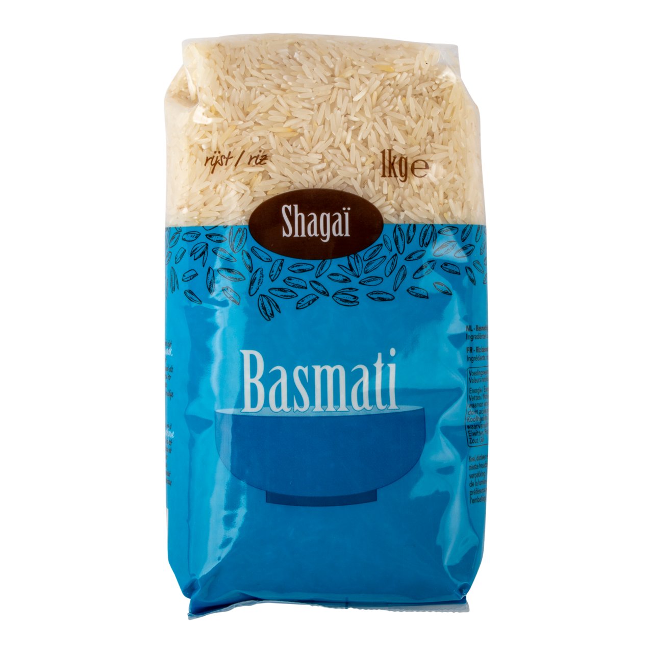 vacht Ijdelheid beklimmen Shagaï Basmati rijst Zak 1 kilo | dekweker.nl