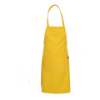Halterschort met zak 80 cm lang geel