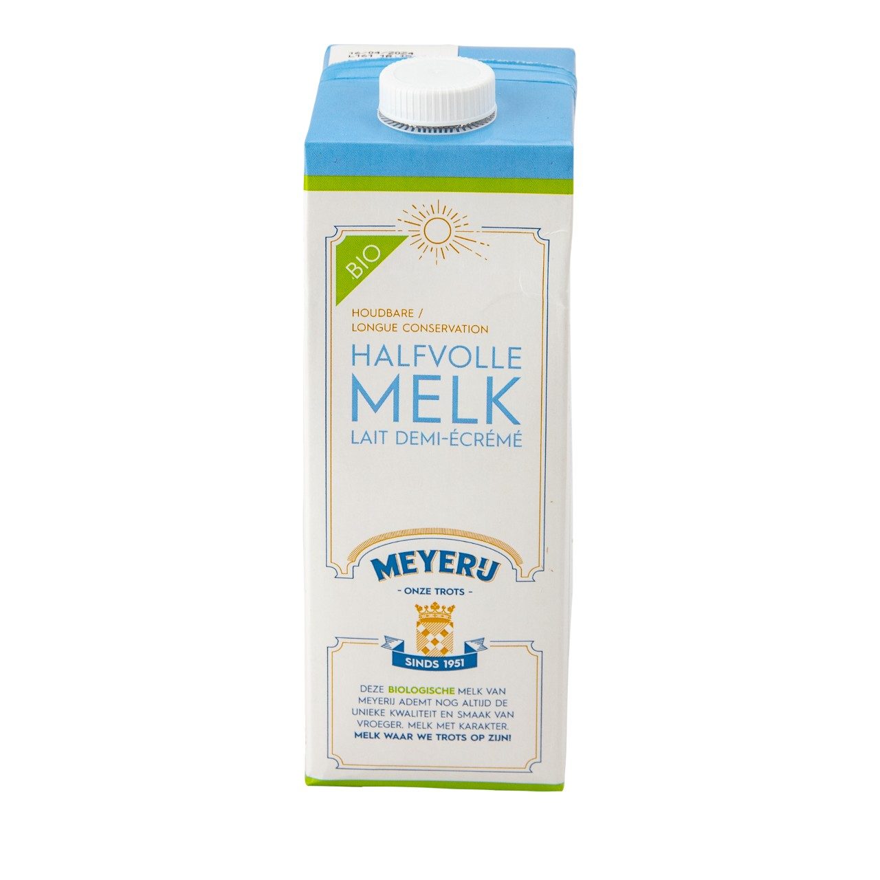 Biologische Halfvolle melk
