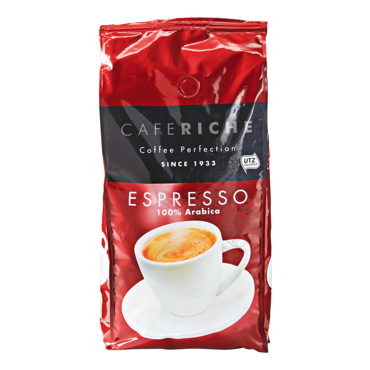 Ongedaan maken afbetalen Vaag Cafe Riche Koffiebonen espresso, UTZ Zak 1 kilo | dekweker.nl