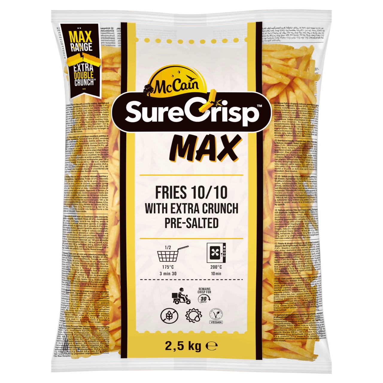 Surecrisp max fries 10/10