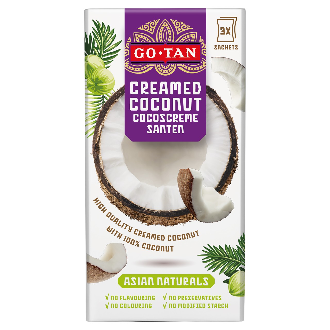 Santen coconut cream