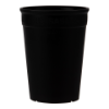 Herbruikbare cup zwart 250-320ml 20st