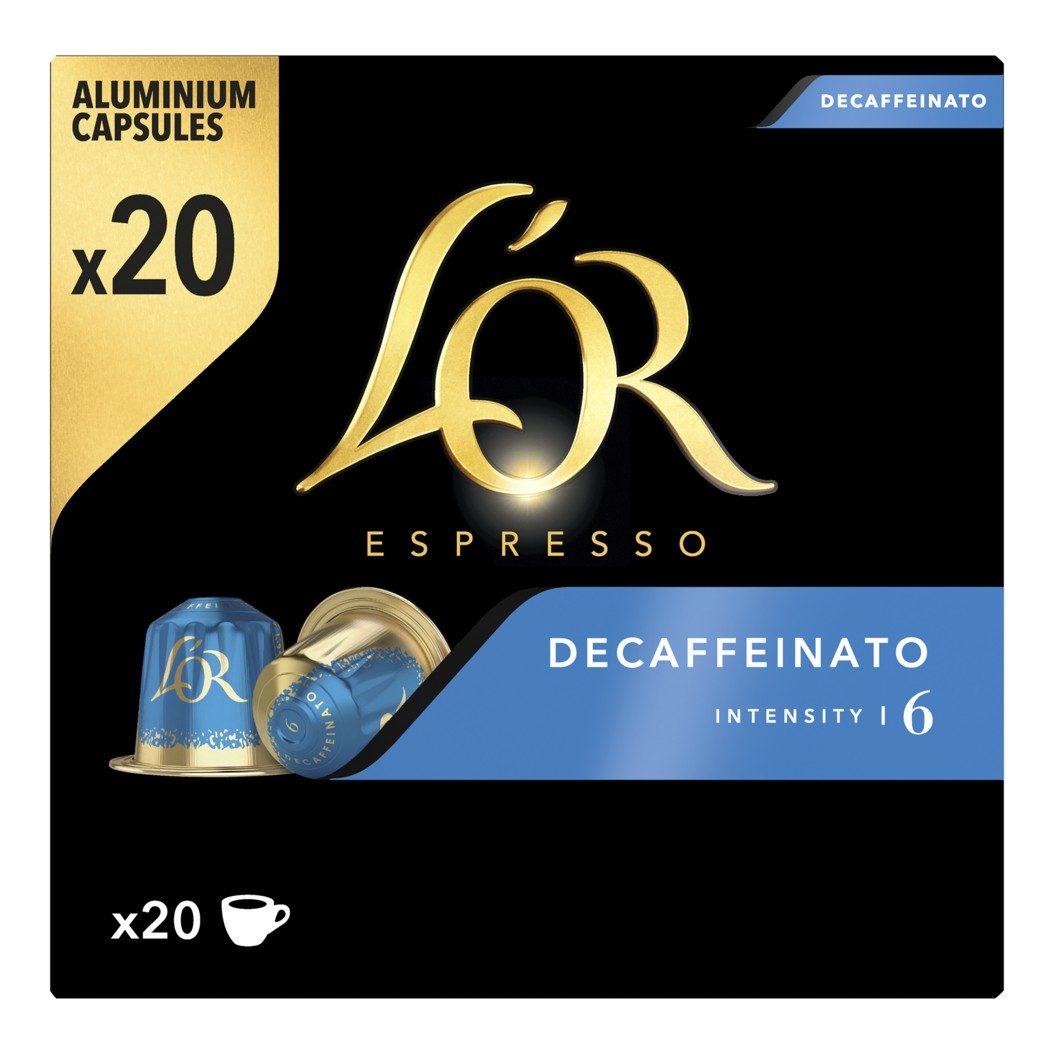 Espresso decaffeinato capsules