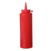 Dispenser flacon 20 cl dop 50 x 185 mm PP, rood