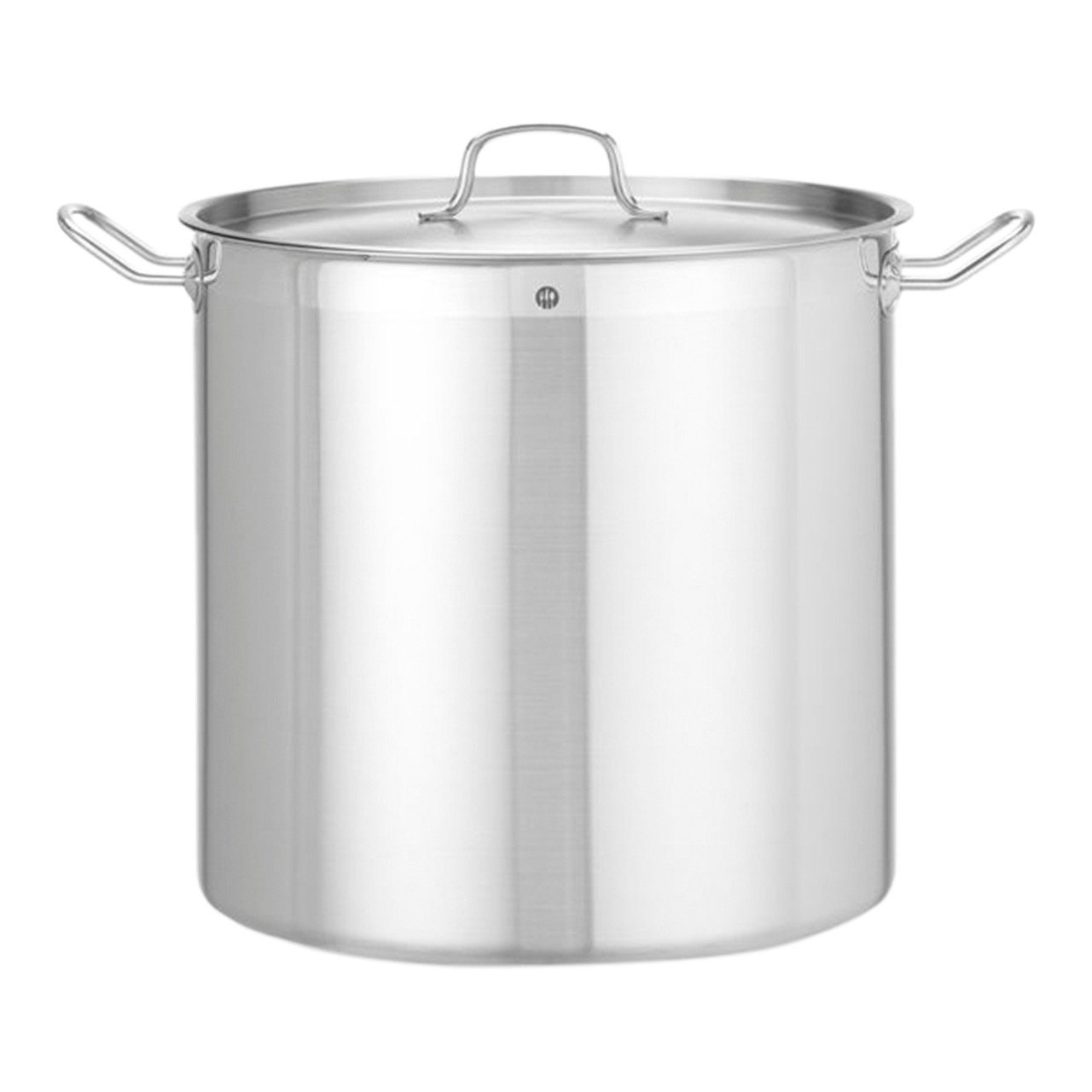 Kookpan hoog rvs met deksel 37 liter