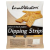 Dipping strips onion & black pepper