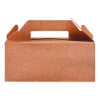 Lunchbox 228 x 122 x 97 karton, bruin