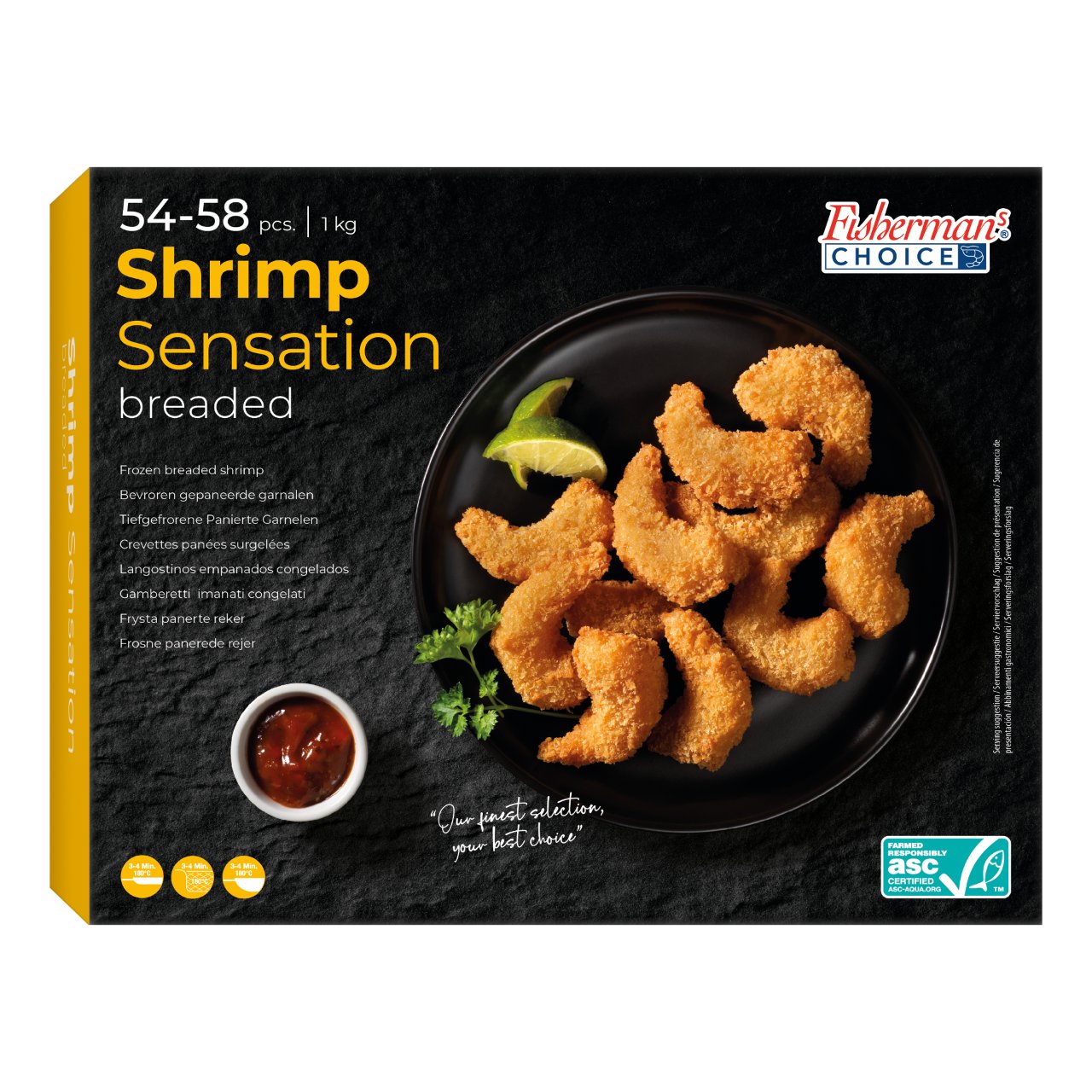 Shrimp Sensation gepaneerde garnalen