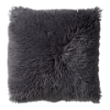 Sierkussen fluffy 45x45cm charcoal gray