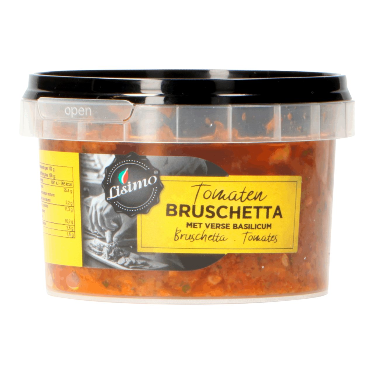 ik betwijfel het Competitief schoonmaken Lisimo Tomaten bruschetta Potje 250 gram | dekweker.nl