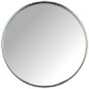 Spiegel Metaal Zwart 50.5x2.5x50.5cm