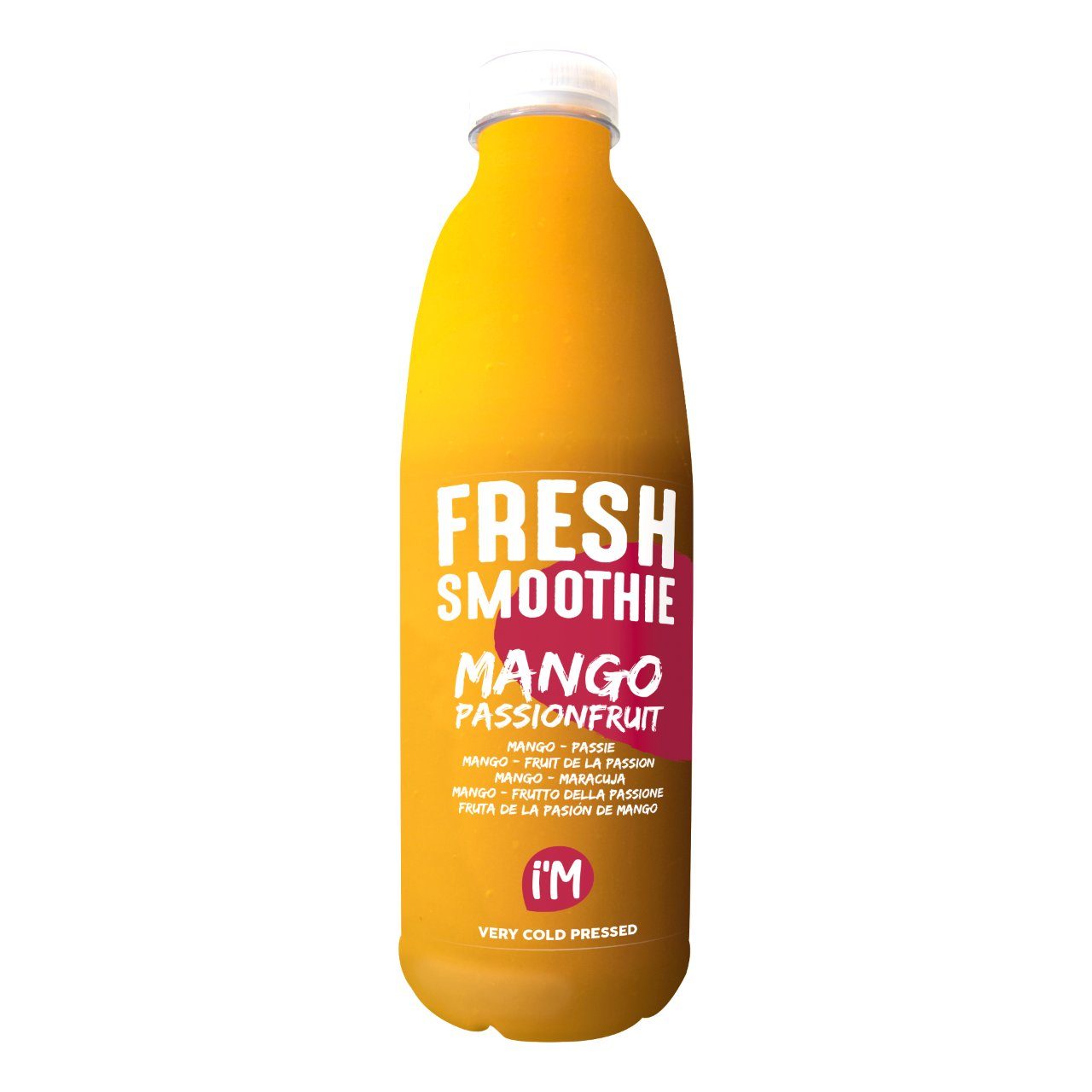 Smoothie mango-passievrucht