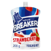 Breaker aardbei yoghurt
