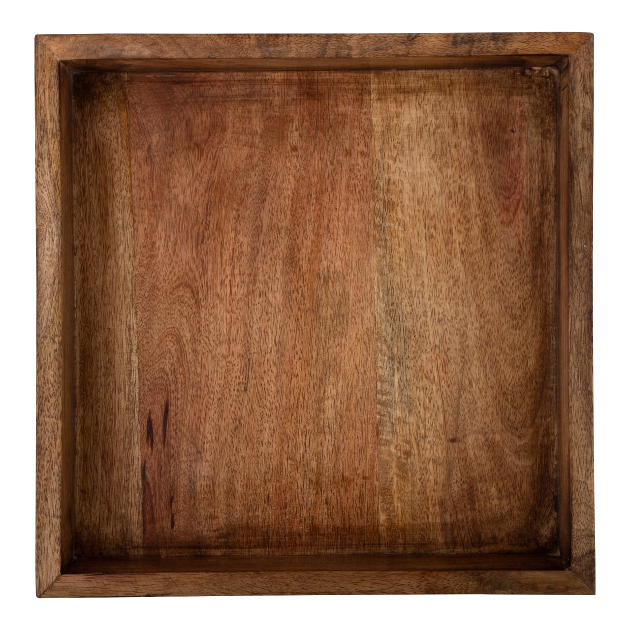 Serveerschaal rechthoek 30 x 30 x 5 cm hout