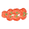Bord tomaat rood L31xB15xH3,5cm