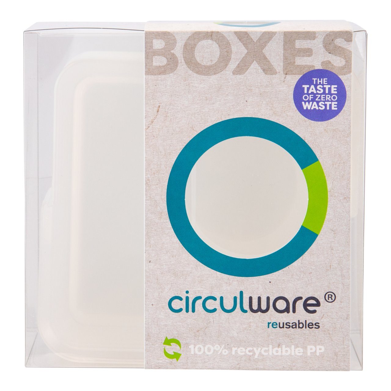 Circulbox deksel C400T transparant 12st