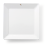 Bord vierkant 36.8 x 36.8 cm melamine, wit